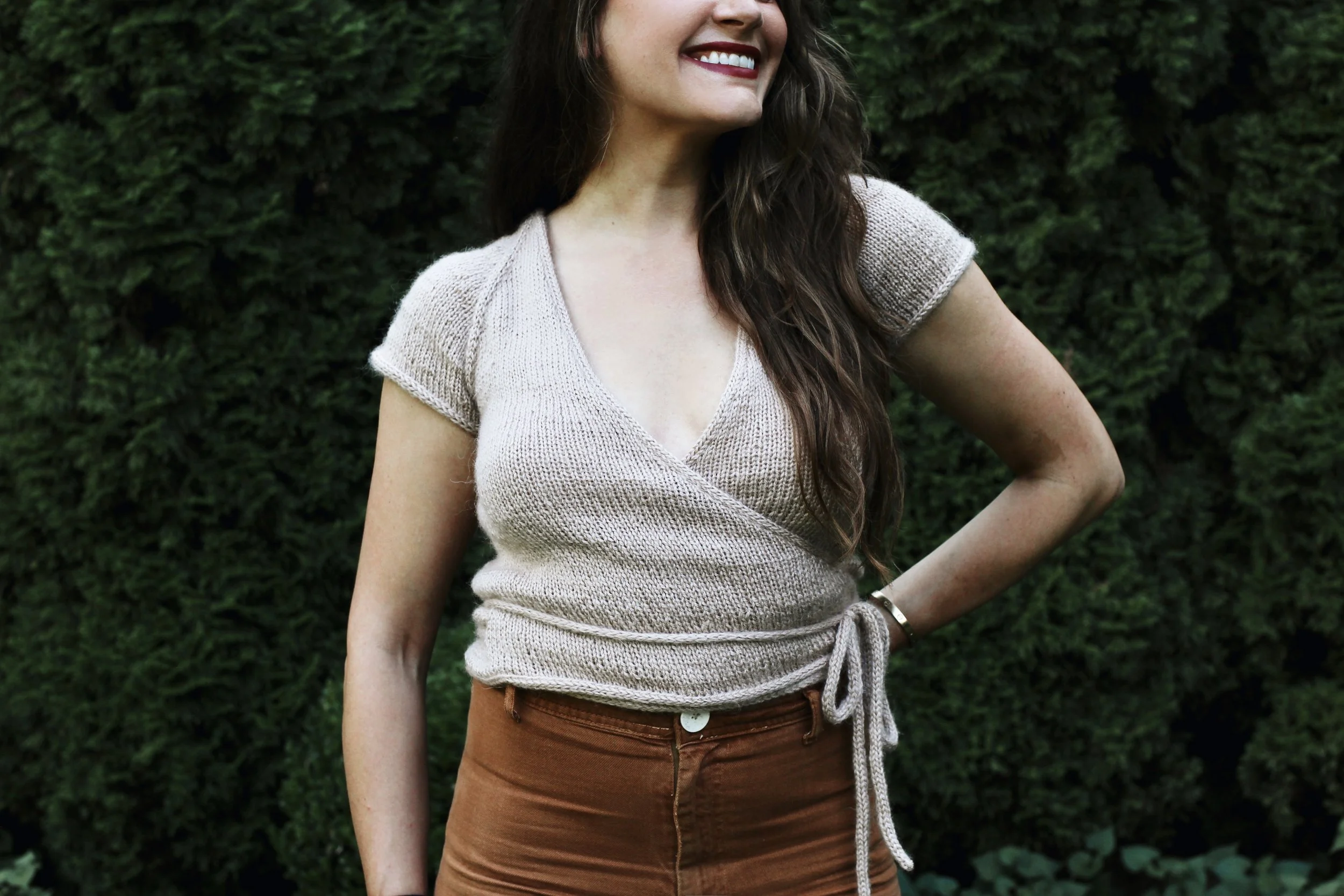 Ballet shrug shop knitting pattern
